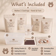 Baby Hand & Foot Casting Kit — 3D Keepsake